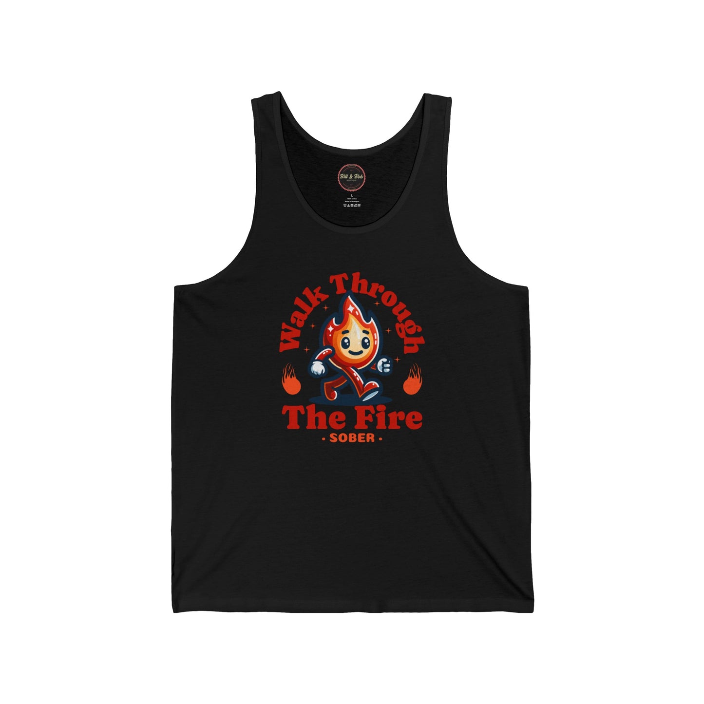 Walk Through the Fire Unisex Jersey Tank