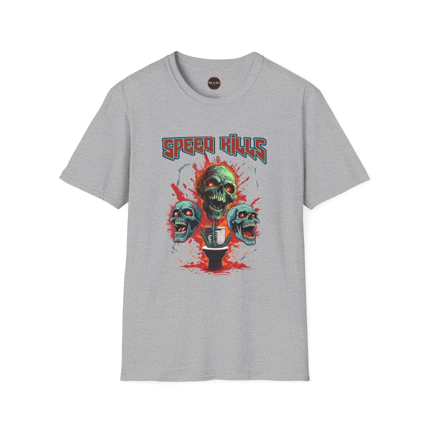 Speed Kills Unisex Softstyle T-Shirt