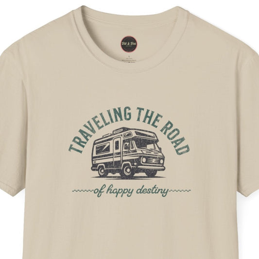 Road of Happy Destiny Unisex Softstyle T-Shirt