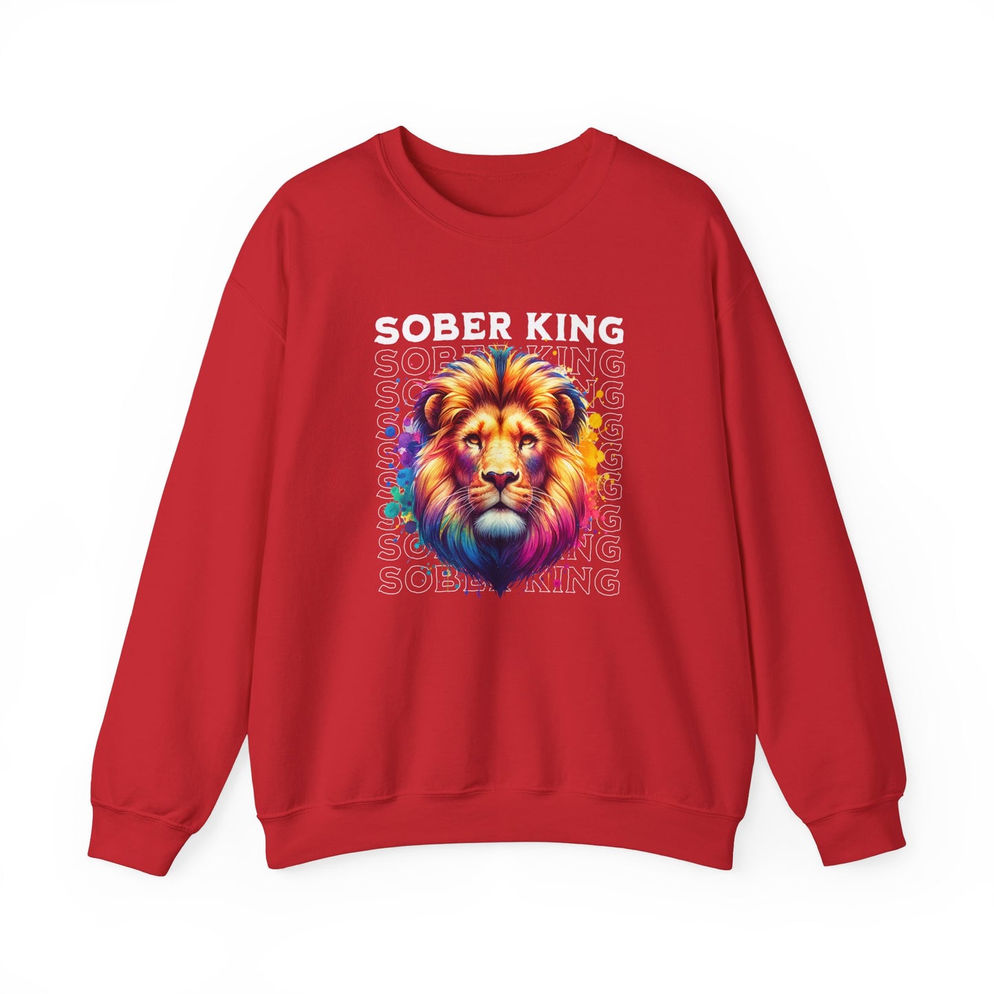 Sober King Unisex Heavy Blend™ Crewneck Sweatshirt