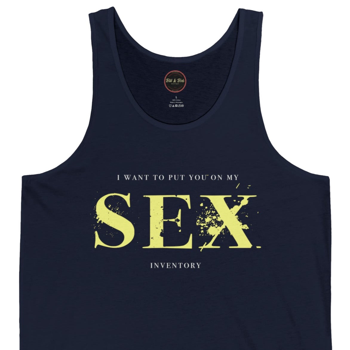 Sex Inventory Unisex Jersey Tank