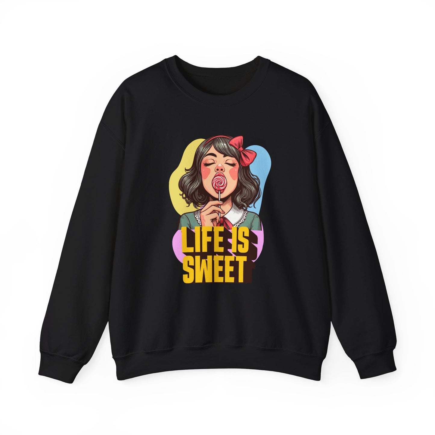 Life is Sweet Unisex Heavy Blend™ Crewneck Sweatshirt