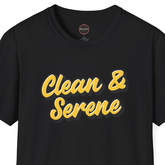 Clean and Serene Unisex Softstyle T-Shirt