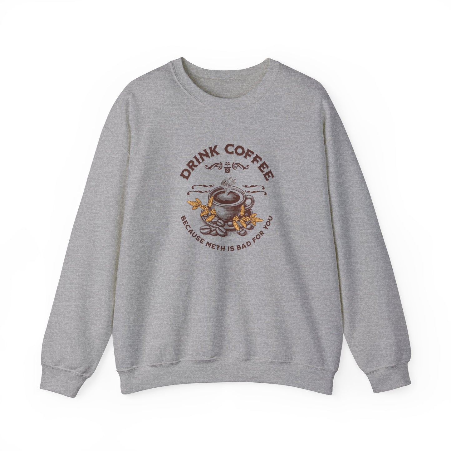 Coffee Unisex Heavy Blend™ Crewneck Sweatshirt