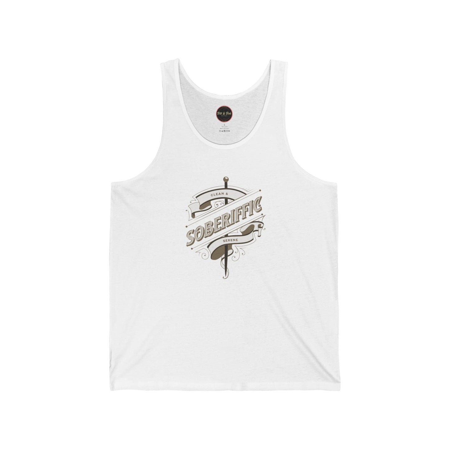 Soberiffic Unisex Jersey Tank