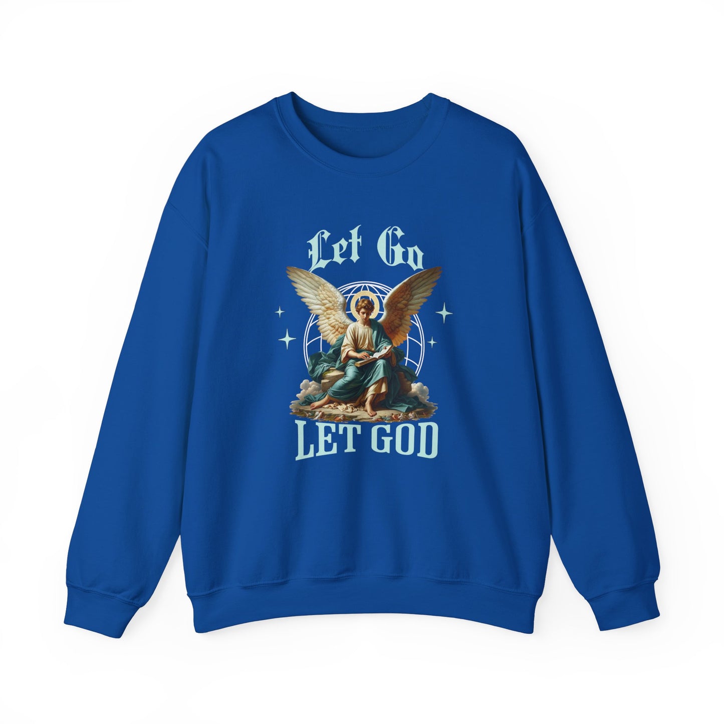 Let Go Let God Unisex Heavy Blend™ Crewneck Sweatshirt