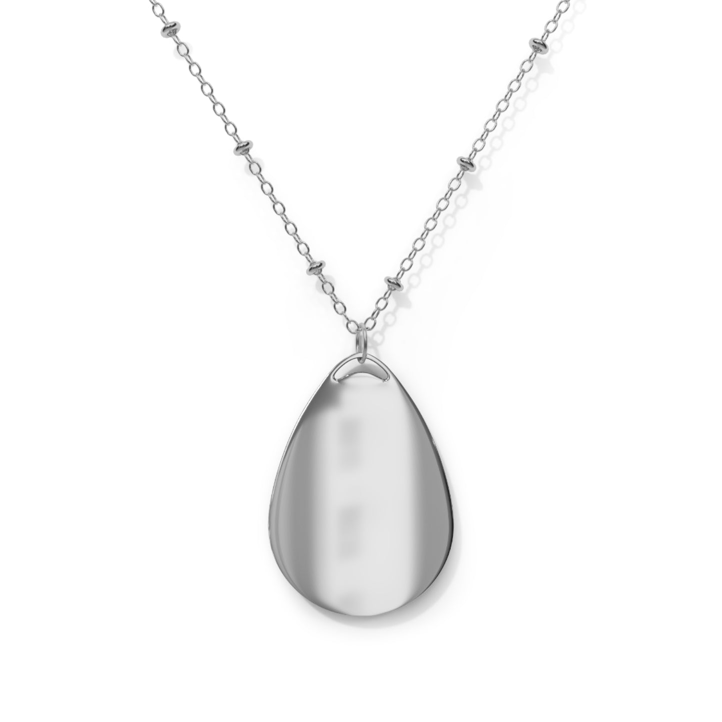 Easy Does It Oval Necklace