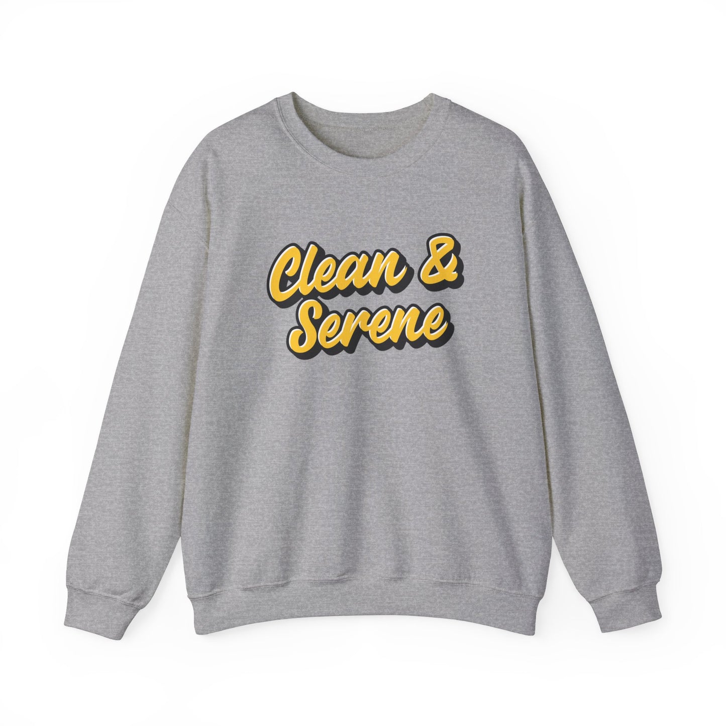 Clean & Serene Unisex Heavy Blend™ Crewneck Sweatshirt