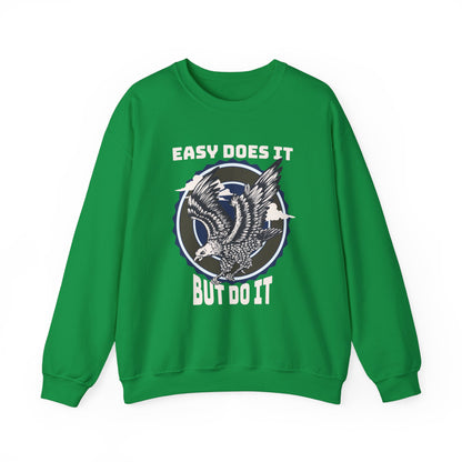 Easy Does it But Do it Unisex Heavy Blend™ Crewneck Sweatshirt