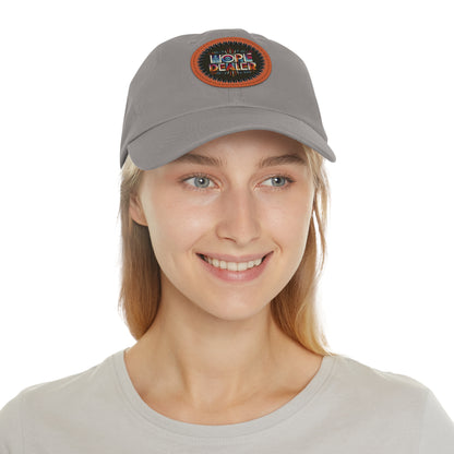 Hope Dealer Baseball Cap  Leather Patch (Round)