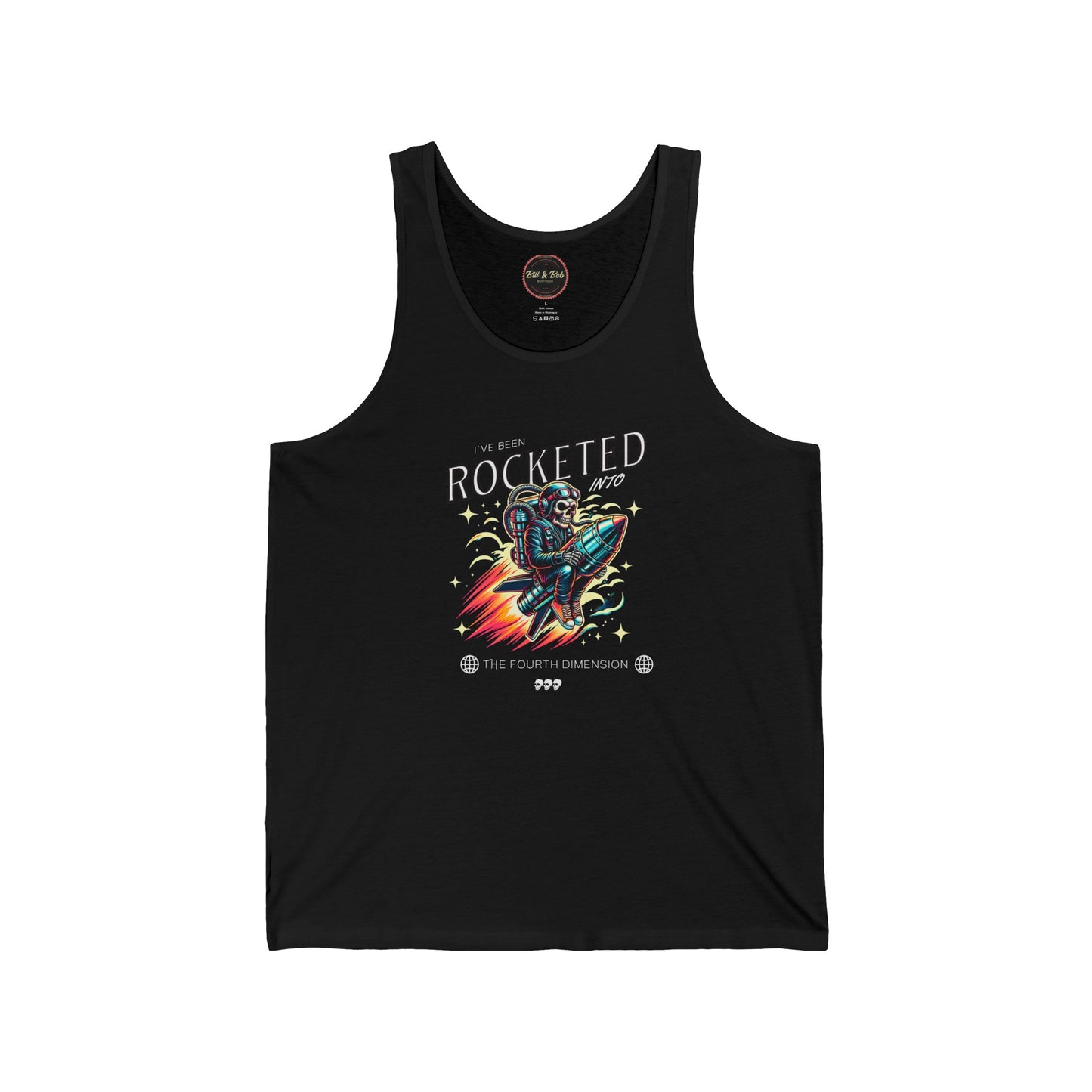 Rocketed Unisex Jersey Tank