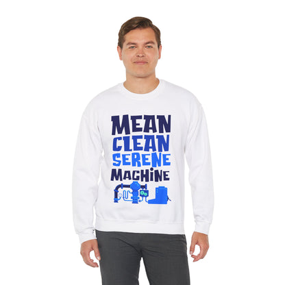 Mean Clean Serene Machine Unisex Heavy Blend™ Crewneck Sweatshirt