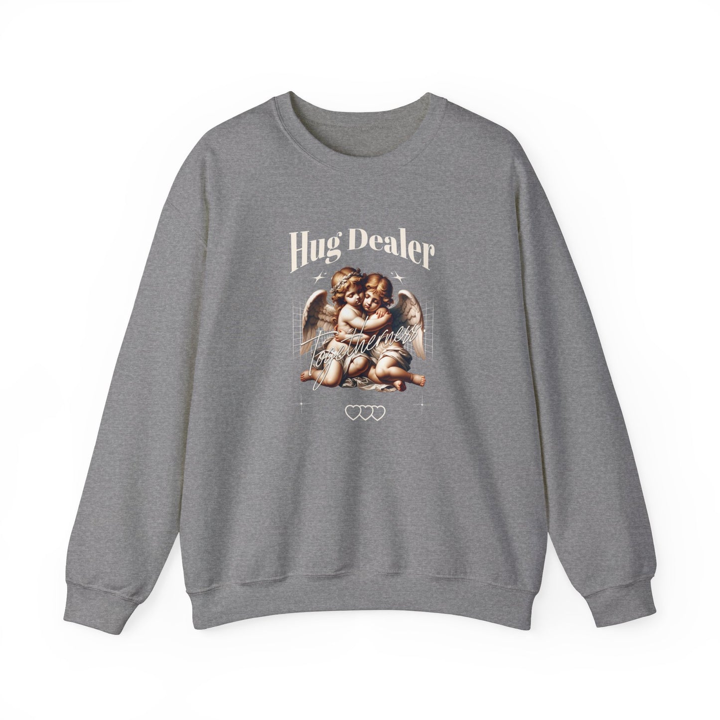 Hug Dealer Unisex Heavy Blend™ Crewneck Sweatshirt