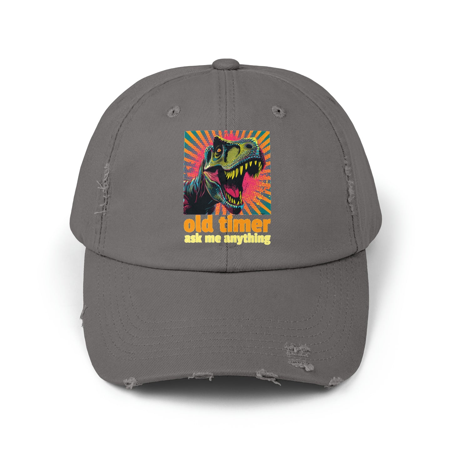 Old Timer Unisex Distressed Cap
