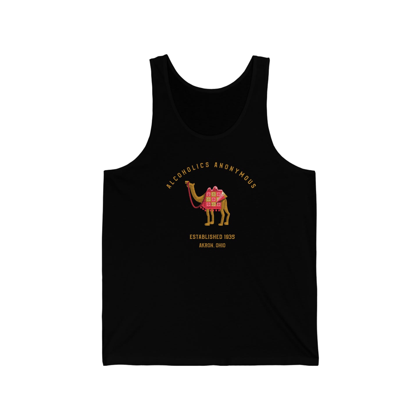 AA Camel Unisex Jersey Tank