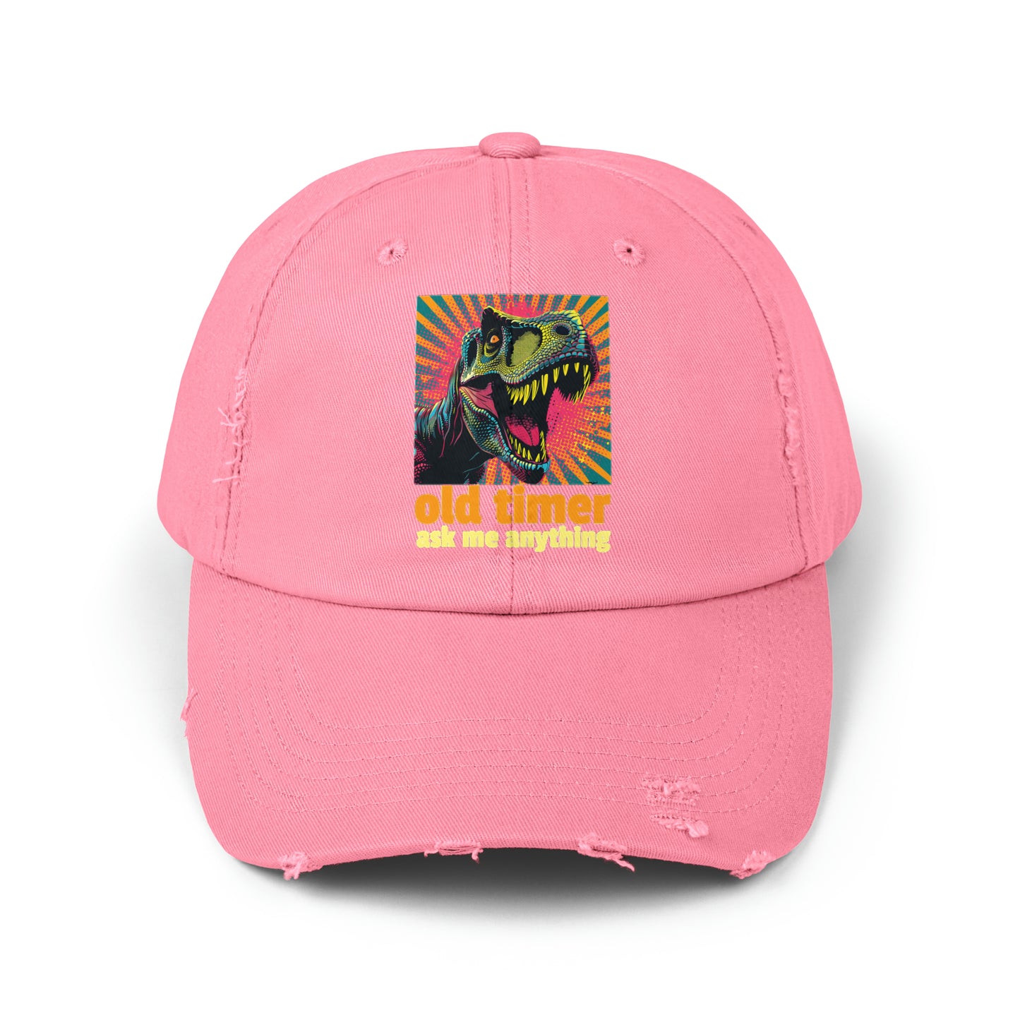 Old Timer Unisex Distressed Cap