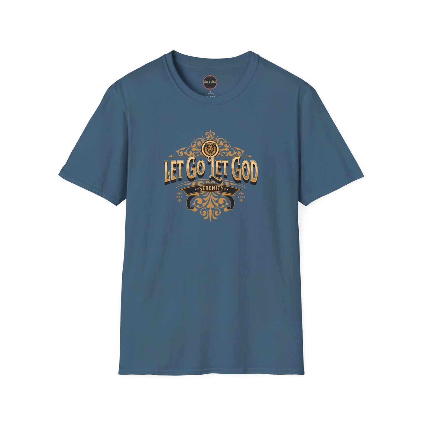 Let Go Let God Unisex Softstyle T-Shirt