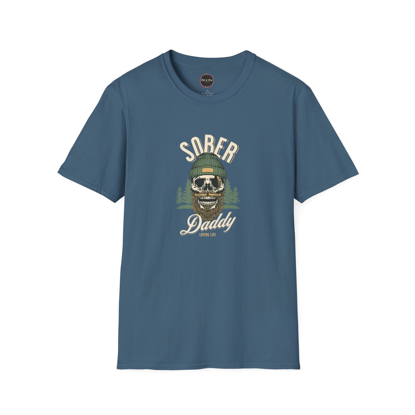 Sober Daddy Unisex Softstyle T-Shirt