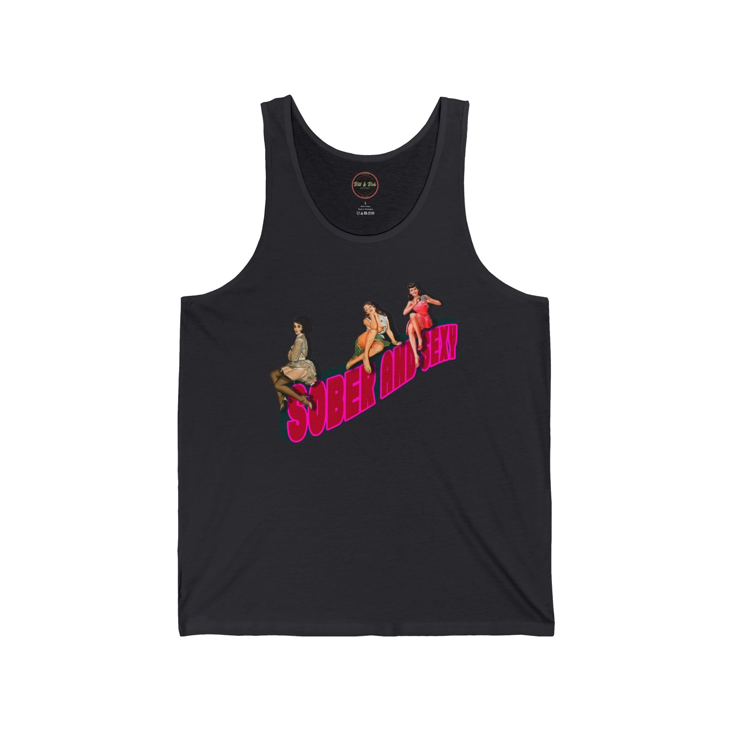 Sober and Sexy Unisex Jersey Tank