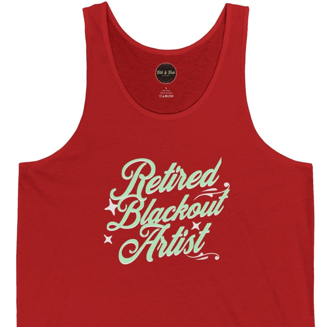 Retired Blackout Artist Unisex Jersey Tank