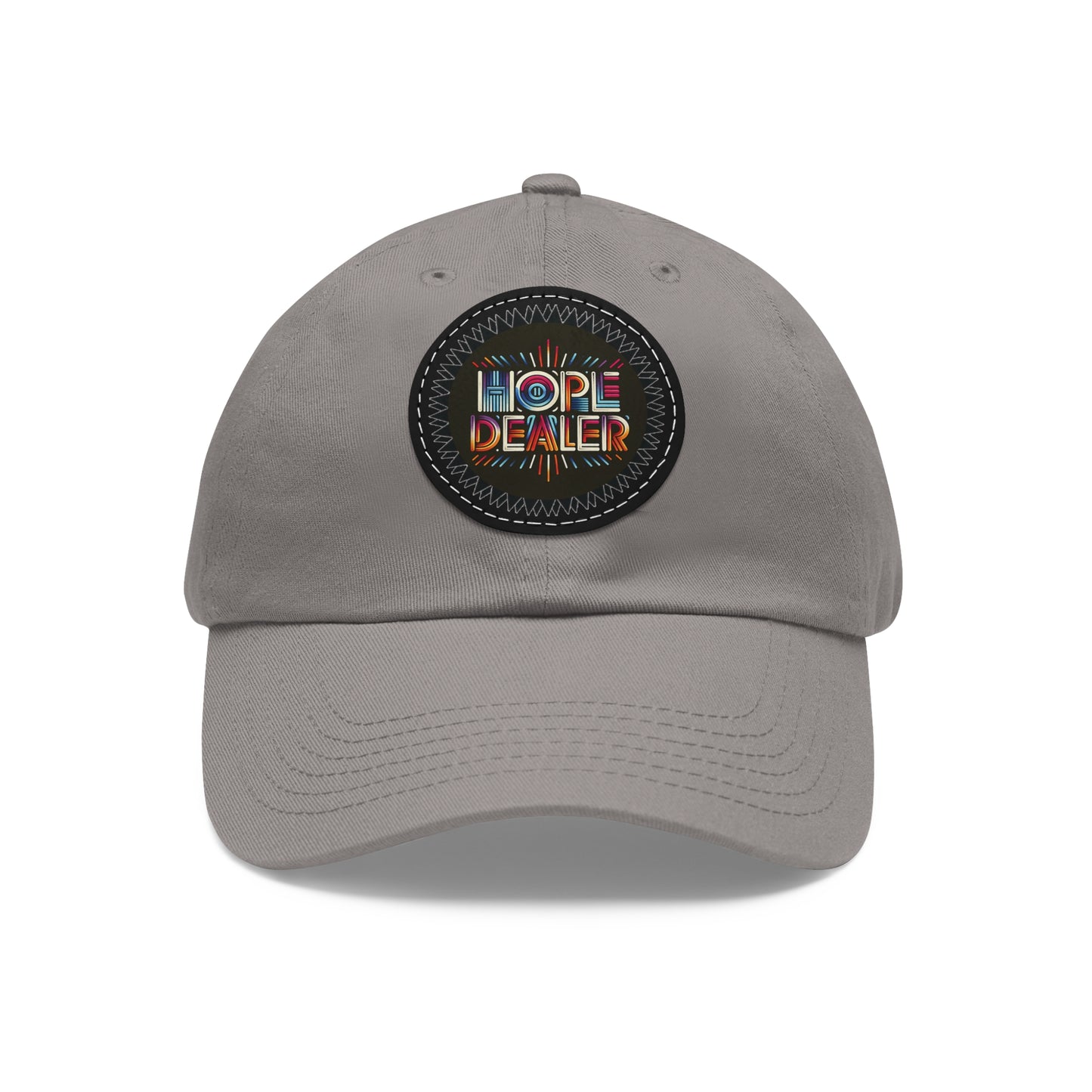 Hope Dealer Baseball Cap  Leather Patch (Round)