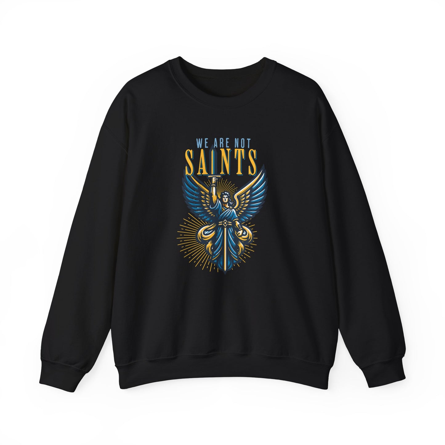 We Are Not Saints Unisex Heavy Blend™ Crewneck Sweatshirt