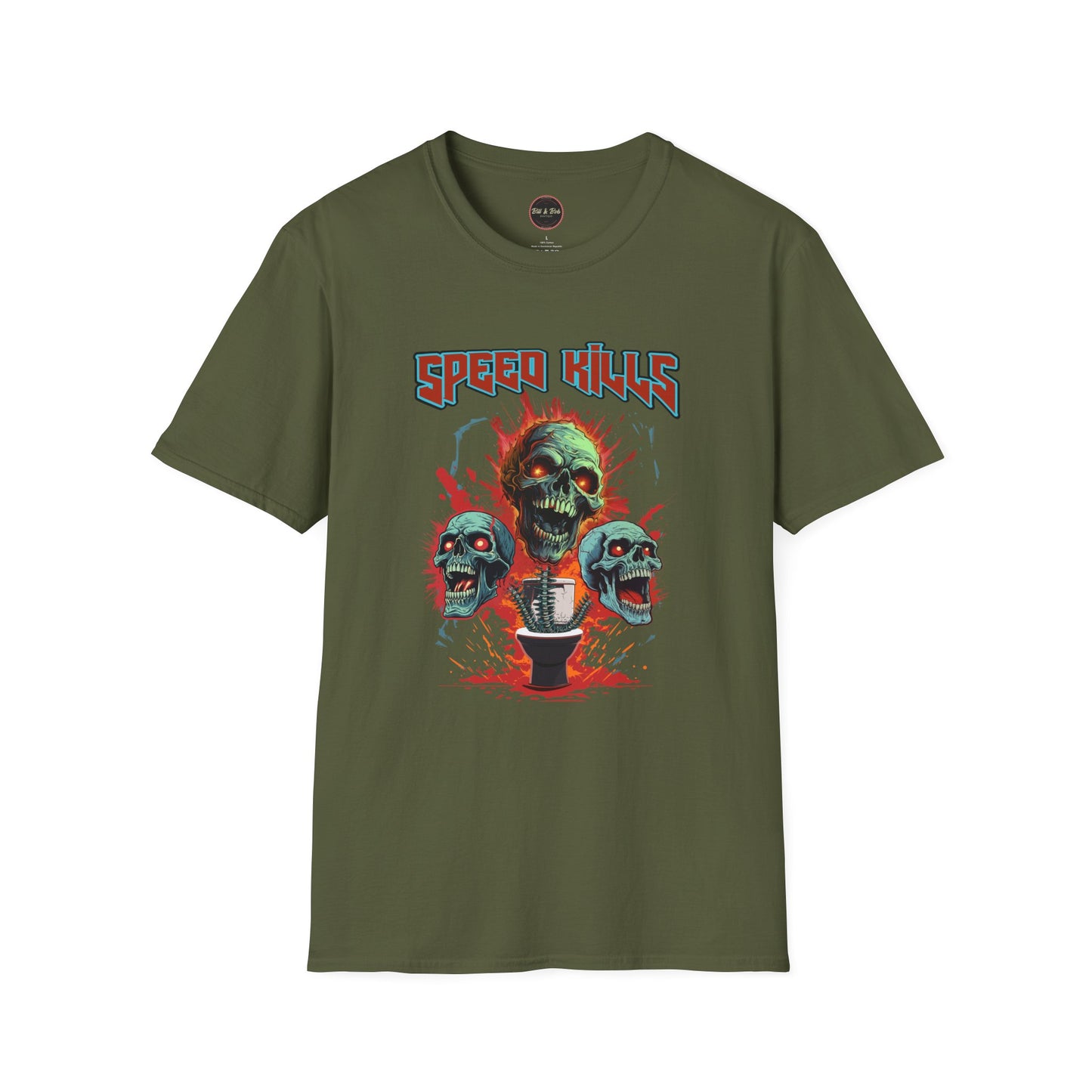 Speed Kills Unisex Softstyle T-Shirt