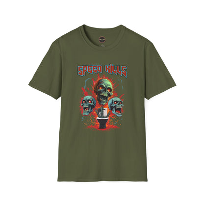 Speed Kills Unisex Softstyle T-Shirt