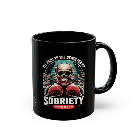 Fight to the Death Black Mug (11oz, 15oz)