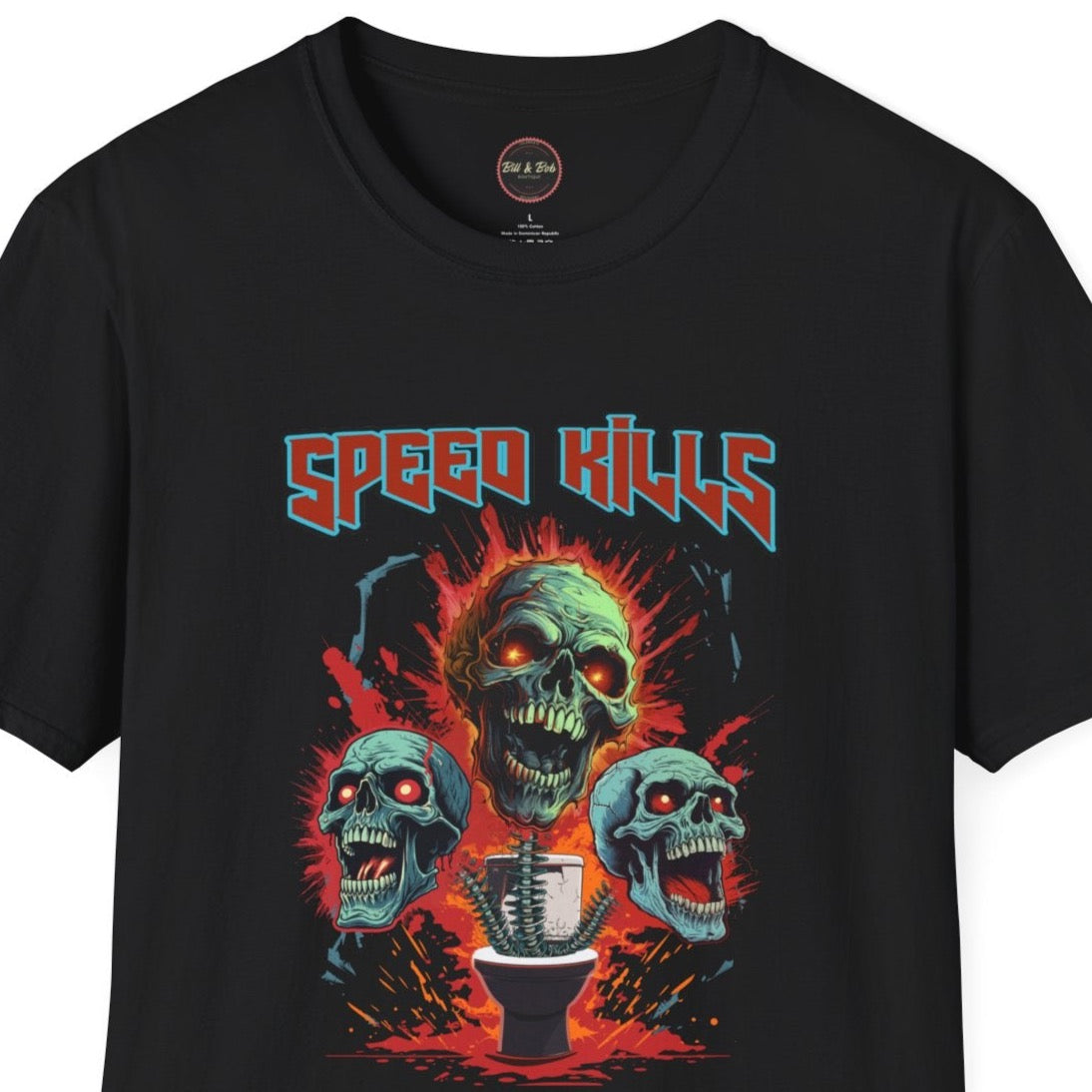Speed Kills Unisex Softstyle T-Shirt