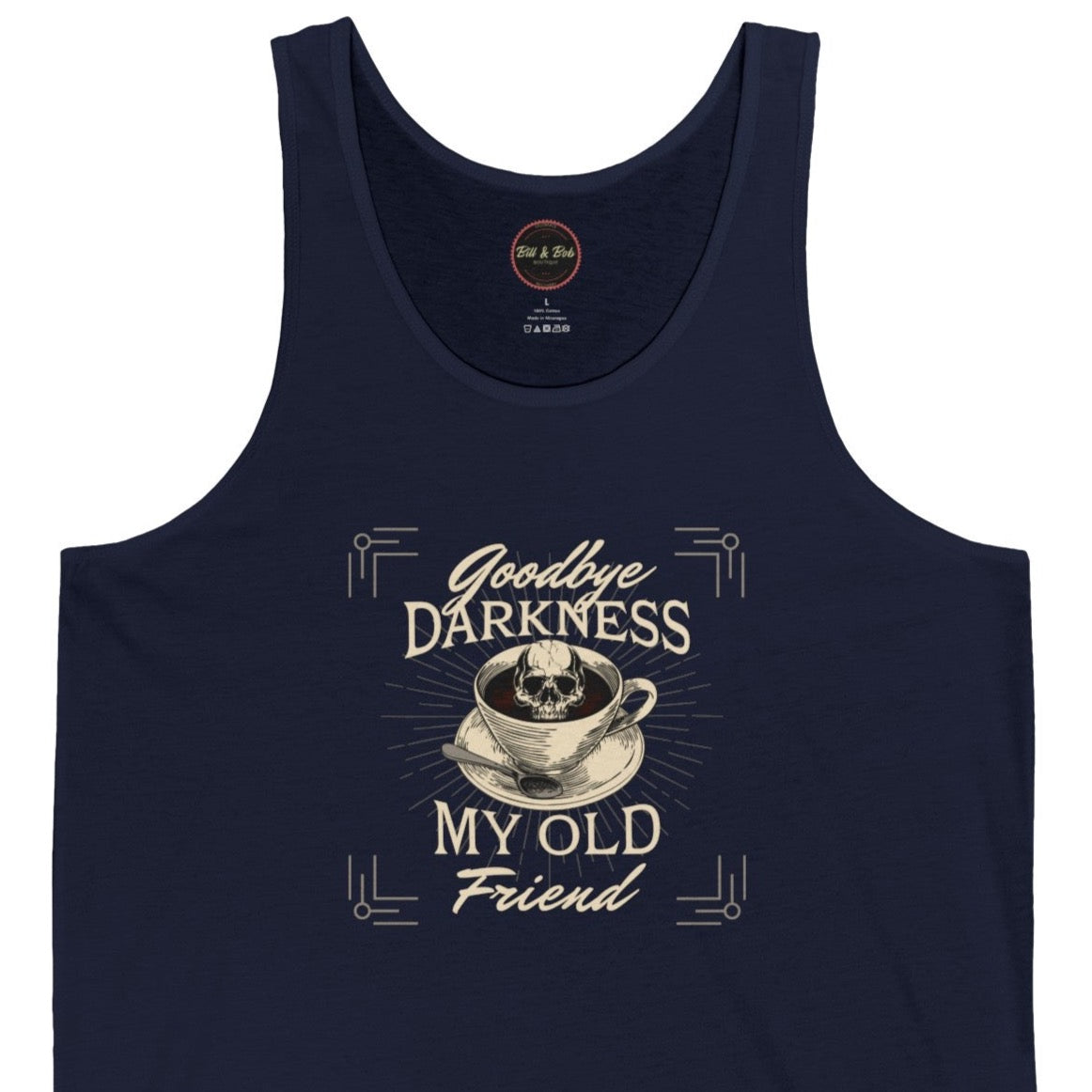 Goodbye Darkness Unisex Jersey Tank