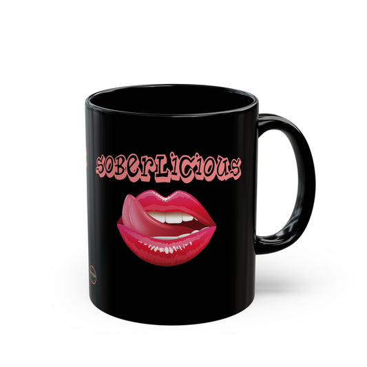 Soberlicious Black Mug (11oz, 15oz)