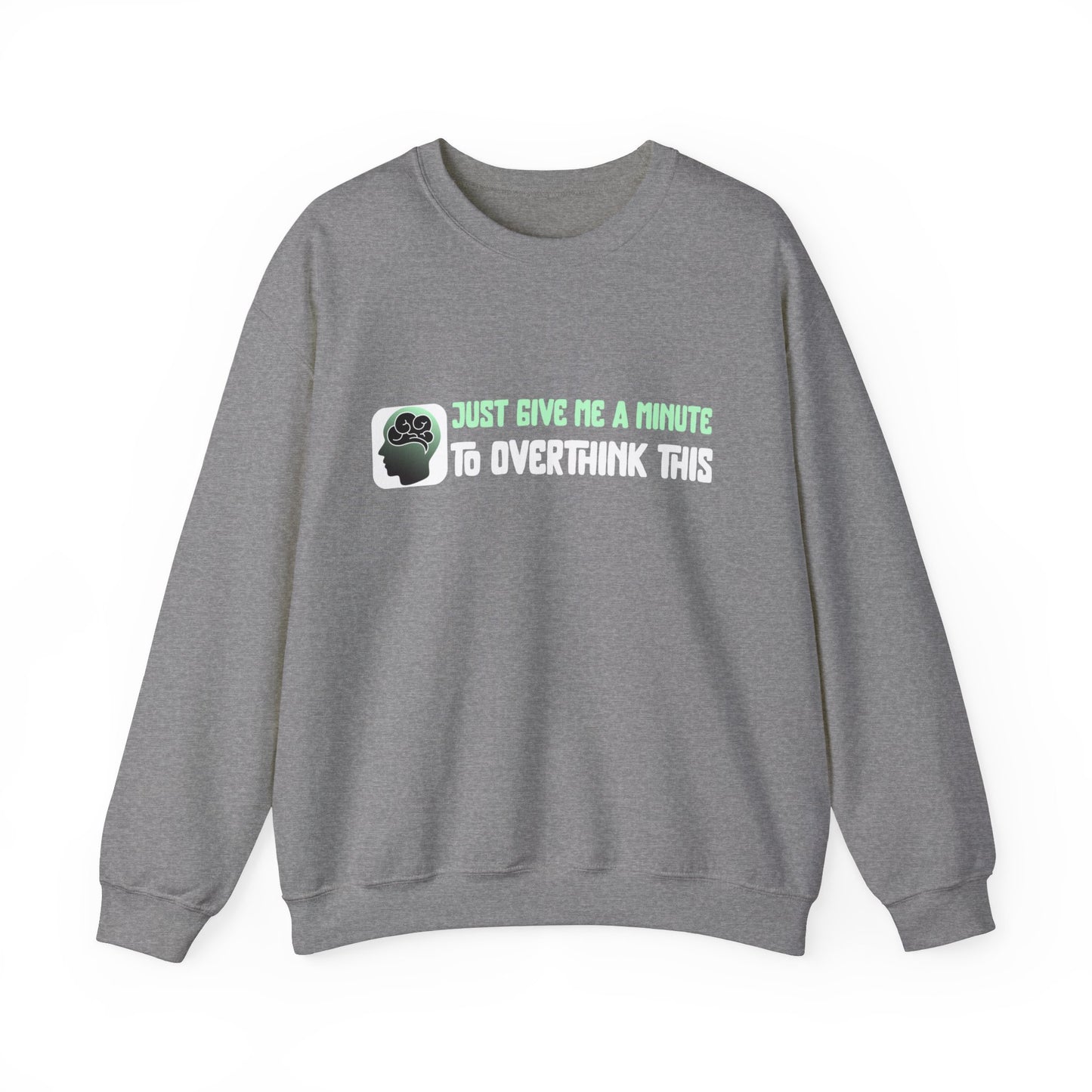 Overthink This Unisex Heavy Blend™ Crewneck Sweatshirt