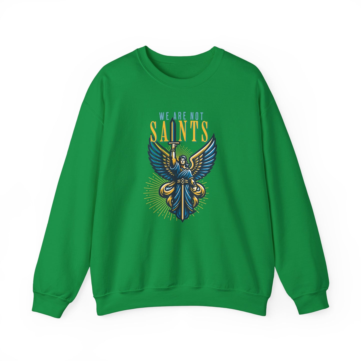 We Are Not Saints Unisex Heavy Blend™ Crewneck Sweatshirt