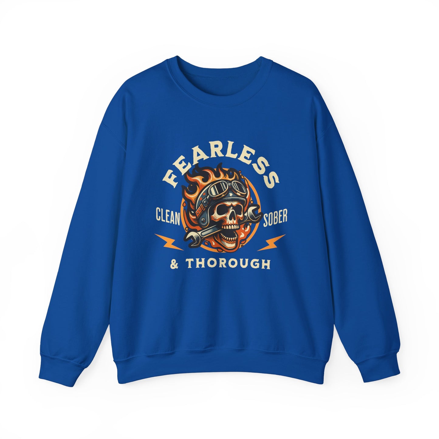 Fearless and Thorough Unisex Heavy Blend™ Crewneck Sweatshirt