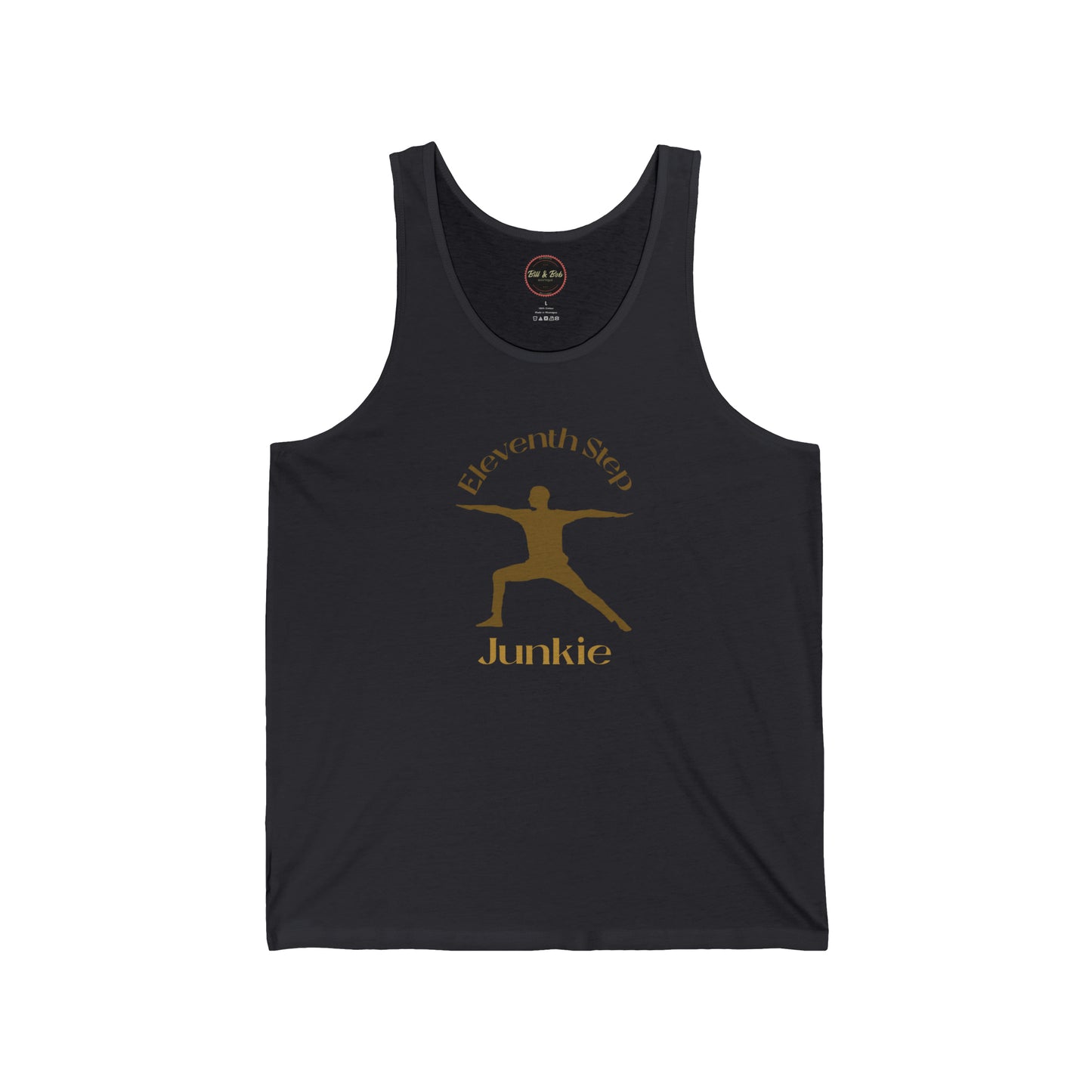 11th Step Junkie Unisex Jersey Tank