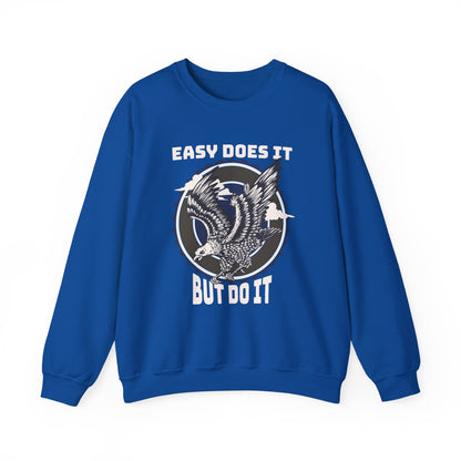 Easy Does it But Do it Unisex Heavy Blend™ Crewneck Sweatshirt