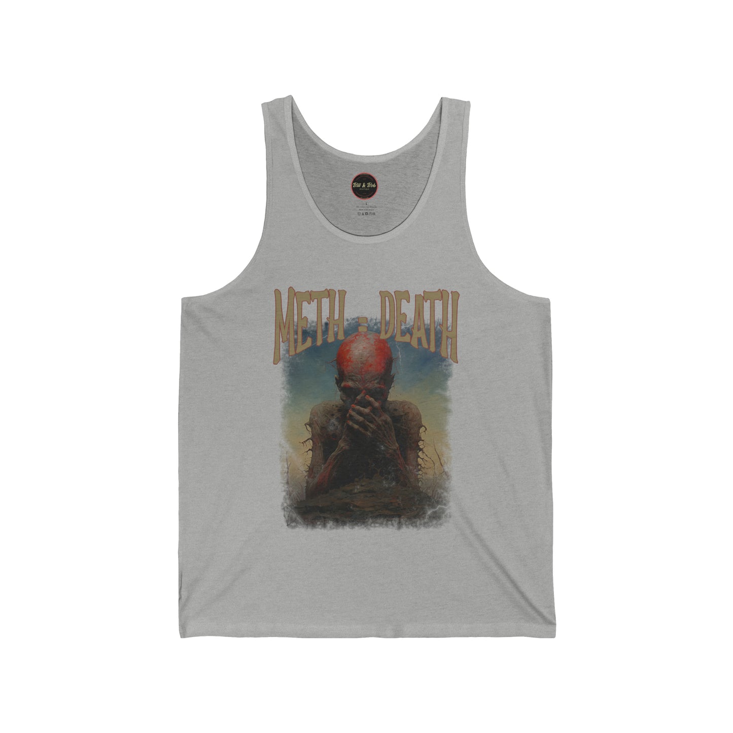 Meth = Death Unisex Jersey Tank