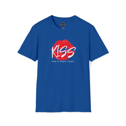 Keep it Simple, Stupid: KISS Unisex Softstyle T-Shirt