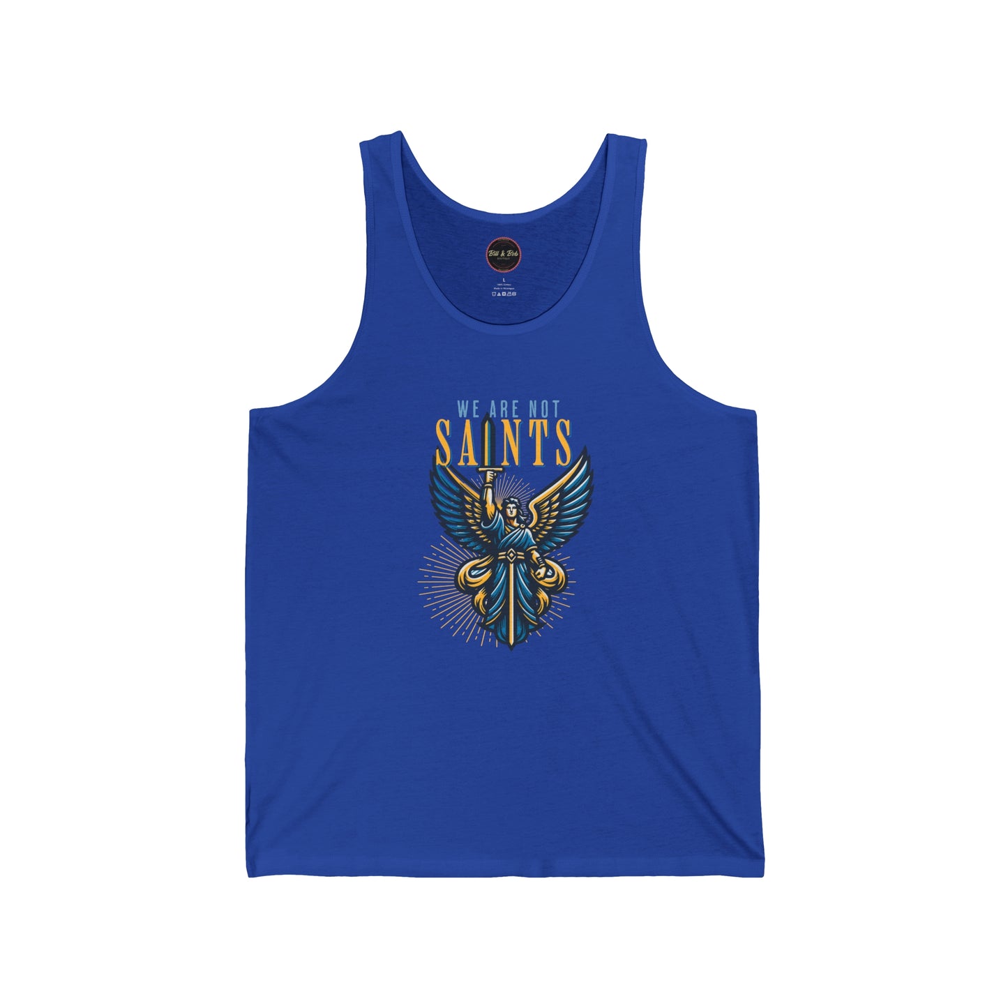 We Are Not Saints Unisex Jersey Tank