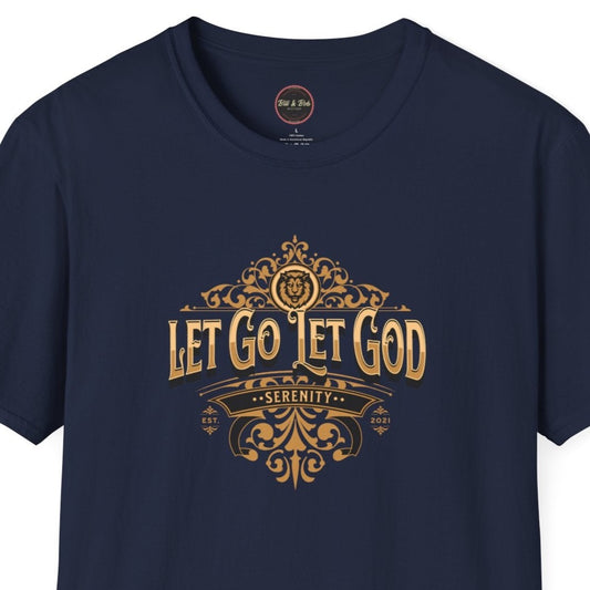 Let Go Let God Unisex Softstyle T-Shirt