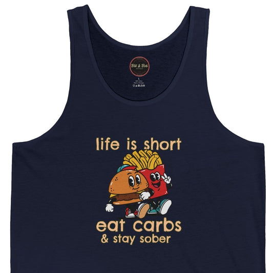 Life is Short Unisex Jersey Tank