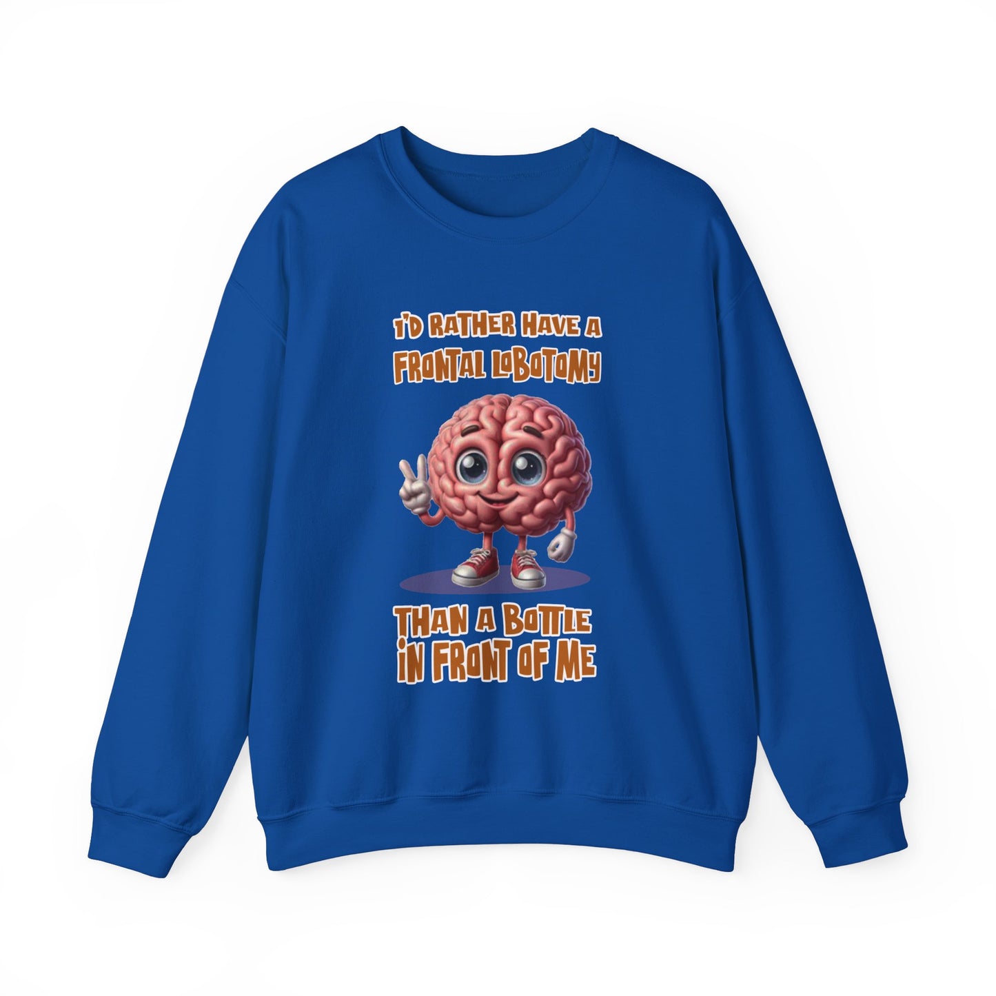 Frontal Lobotomy Unisex Heavy Blend™ Crewneck Sweatshirt