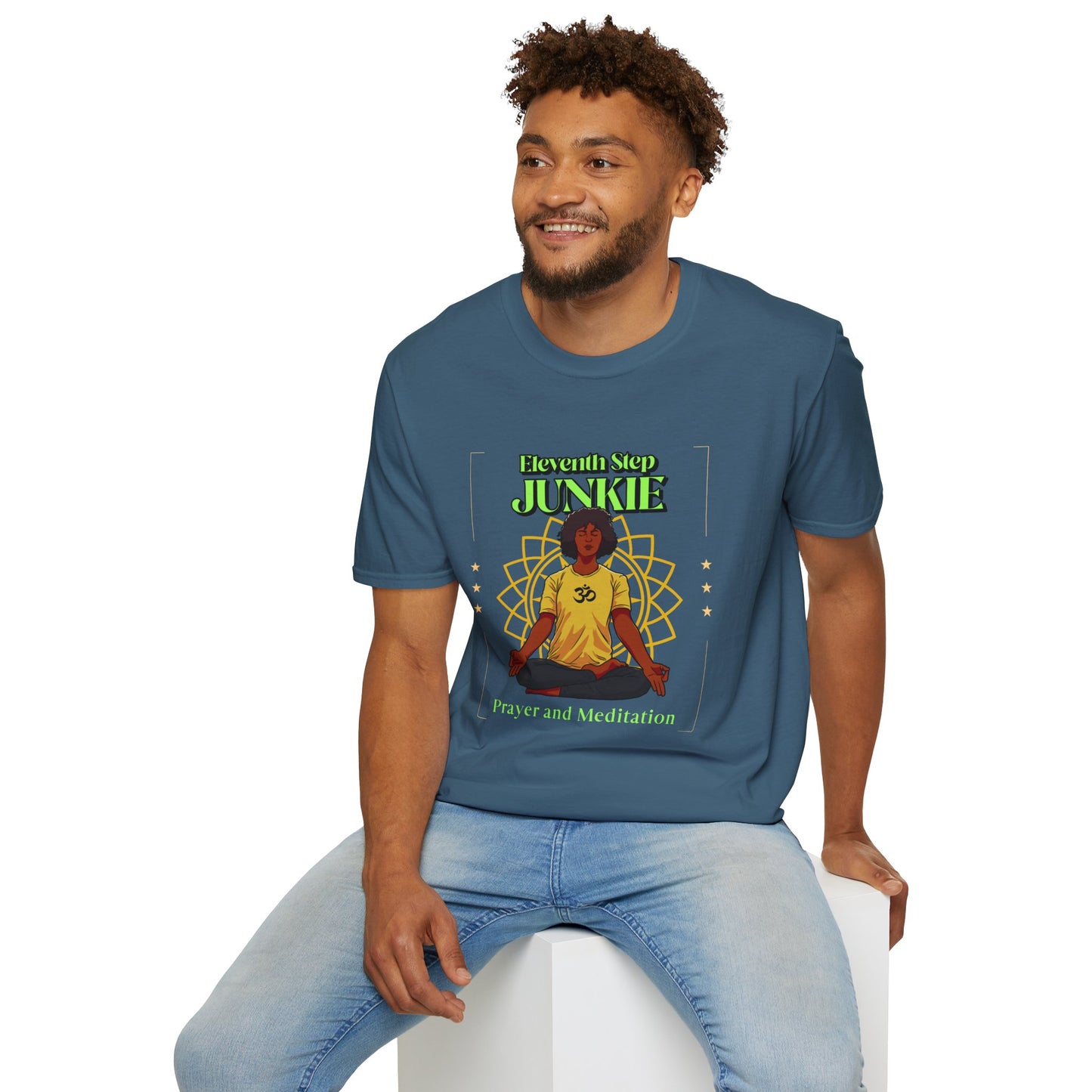 11th Step Junkie Unisex Softstyle T-Shirt