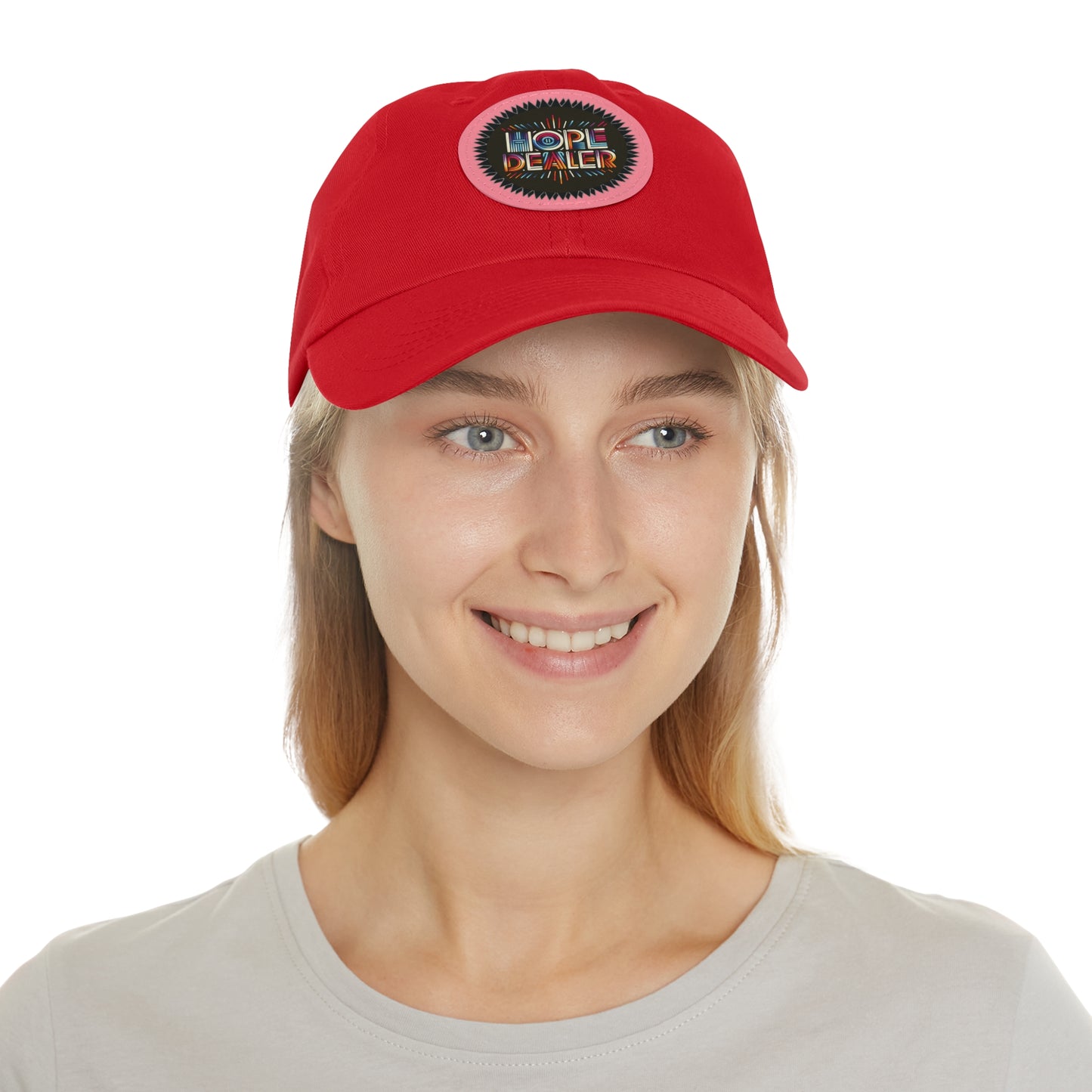 Hope Dealer Baseball Cap  Leather Patch (Round)