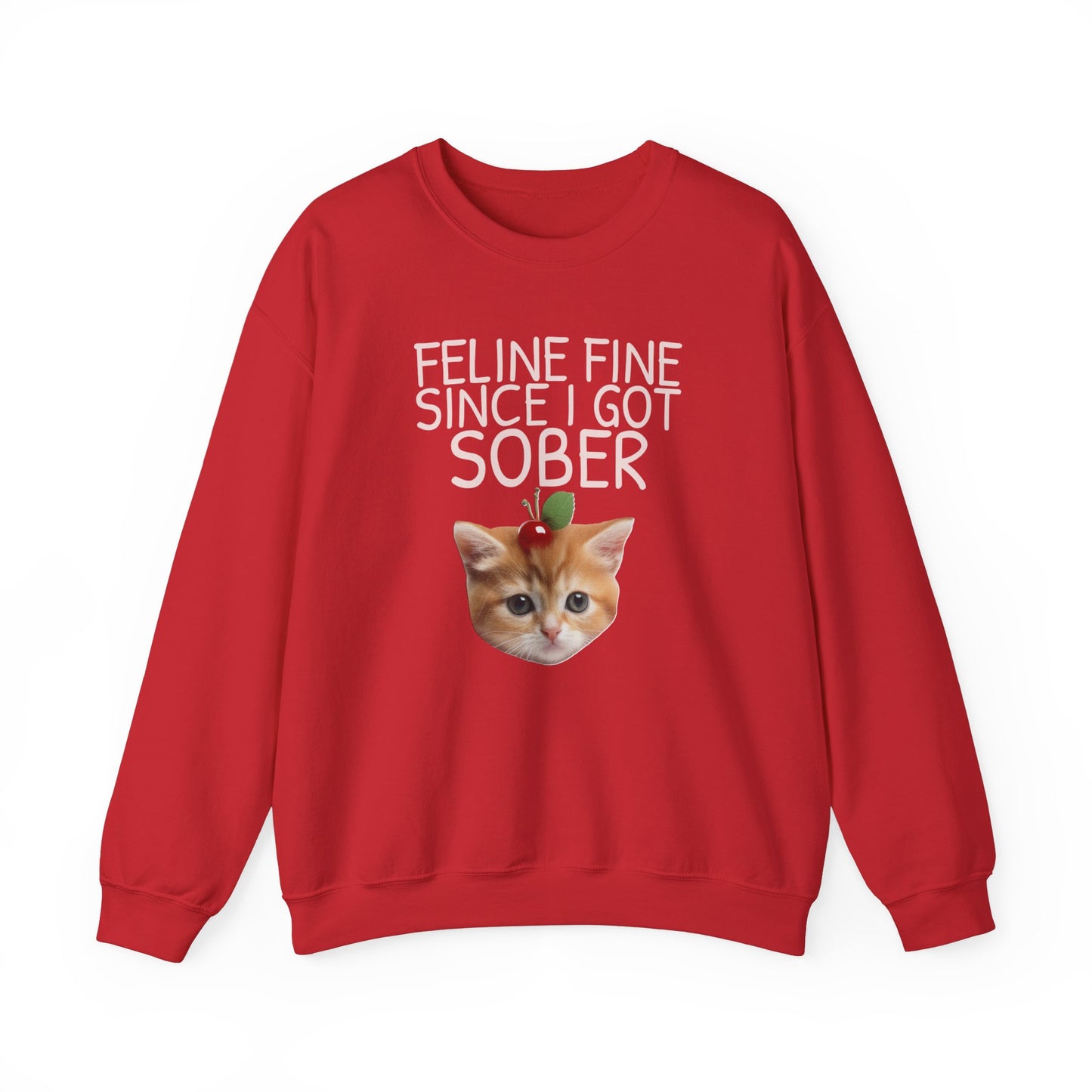 Feline Fine Unisex Heavy Blend™ Crewneck Sweatshirt