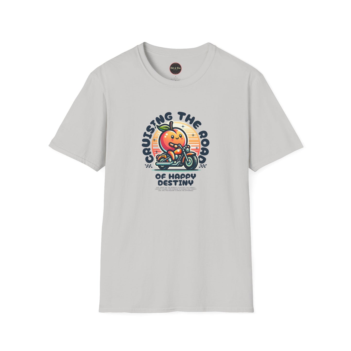 Cruising the Road of Happy Destiny Unisex Softstyle T-Shirt