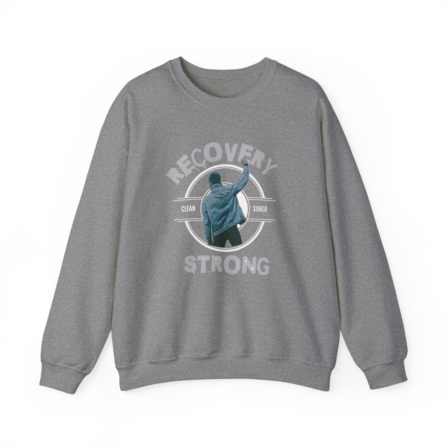 Recovery Strong Unisex Heavy Blend™ Crewneck Sweatshirt