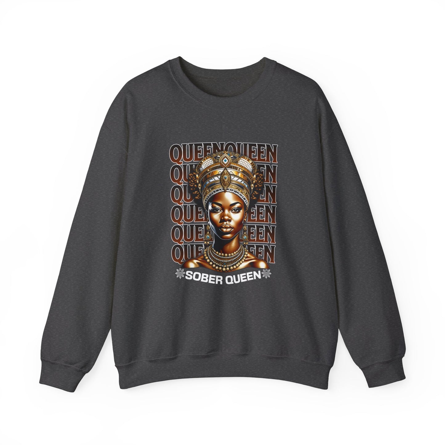 Sober Queen Unisex Heavy Blend™ Crewneck Sweatshirt