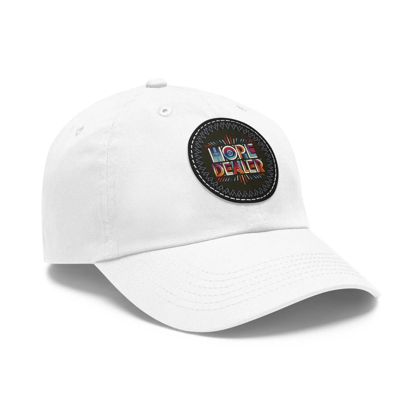 Hope Dealer Baseball Cap  Leather Patch (Round)